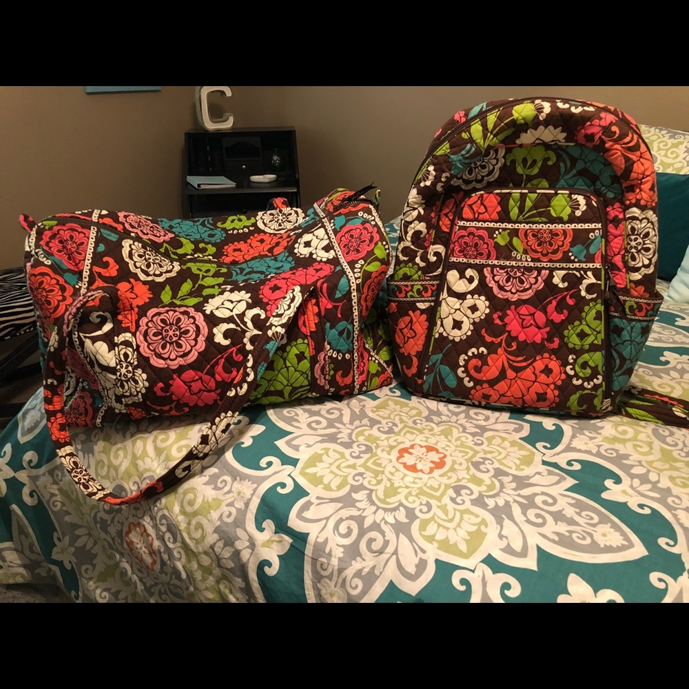 Large Duffle and Backpack